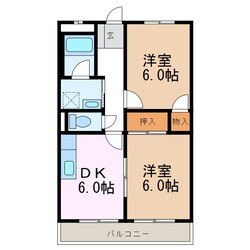 サンハイムＭIIの物件間取画像